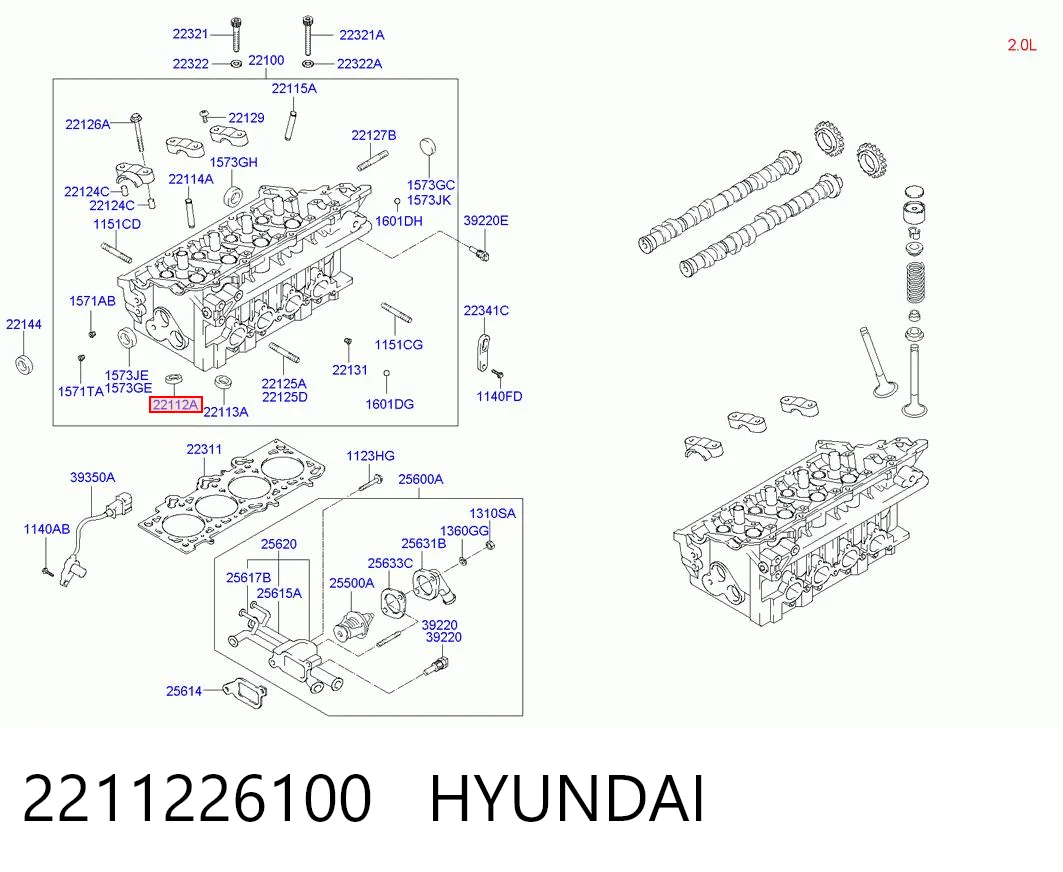 2211226100 Hyundai/Kia