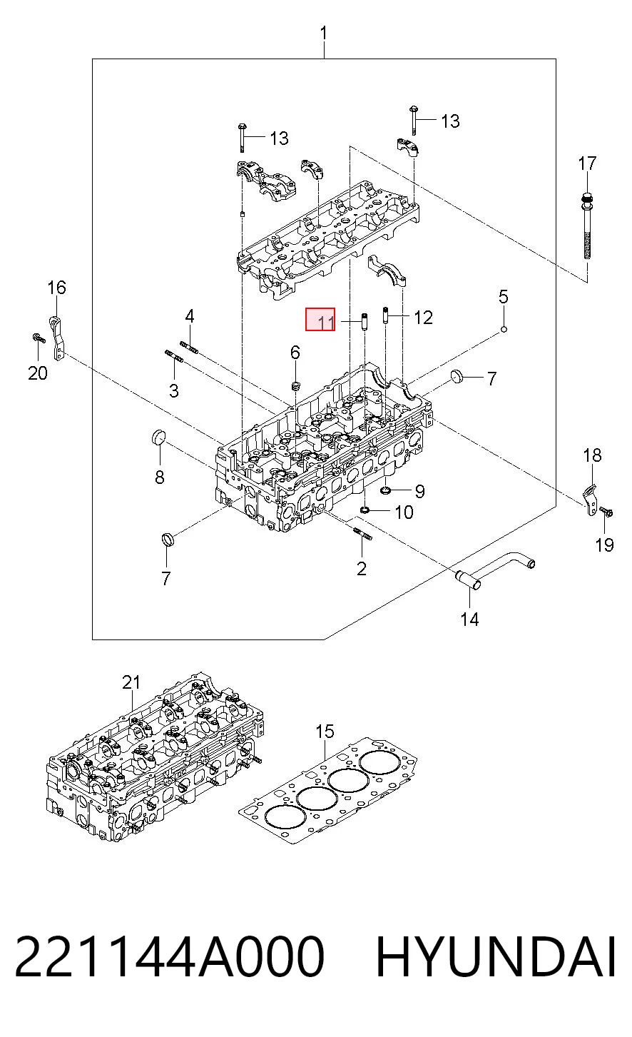 221144A000 Hyundai/Kia