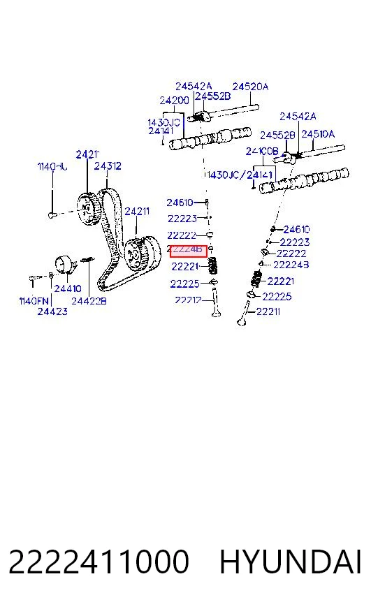2222411000 Hyundai/Kia