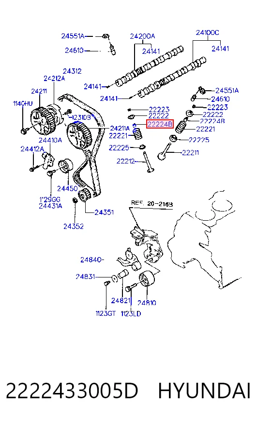 2222433005D Hyundai/Kia
