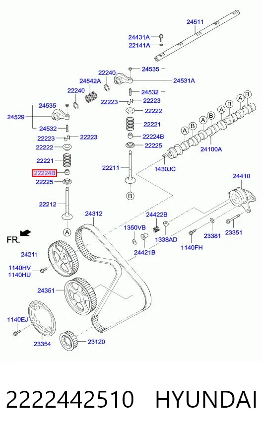 2222442510 Hyundai/Kia