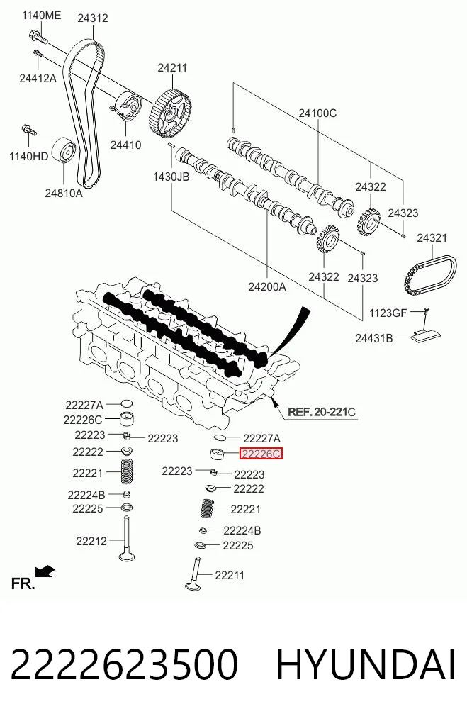 2222623500 Hyundai/Kia