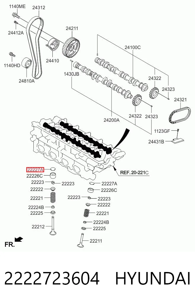 2222723604 Hyundai/Kia