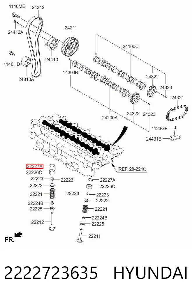 2222723635 Hyundai/Kia