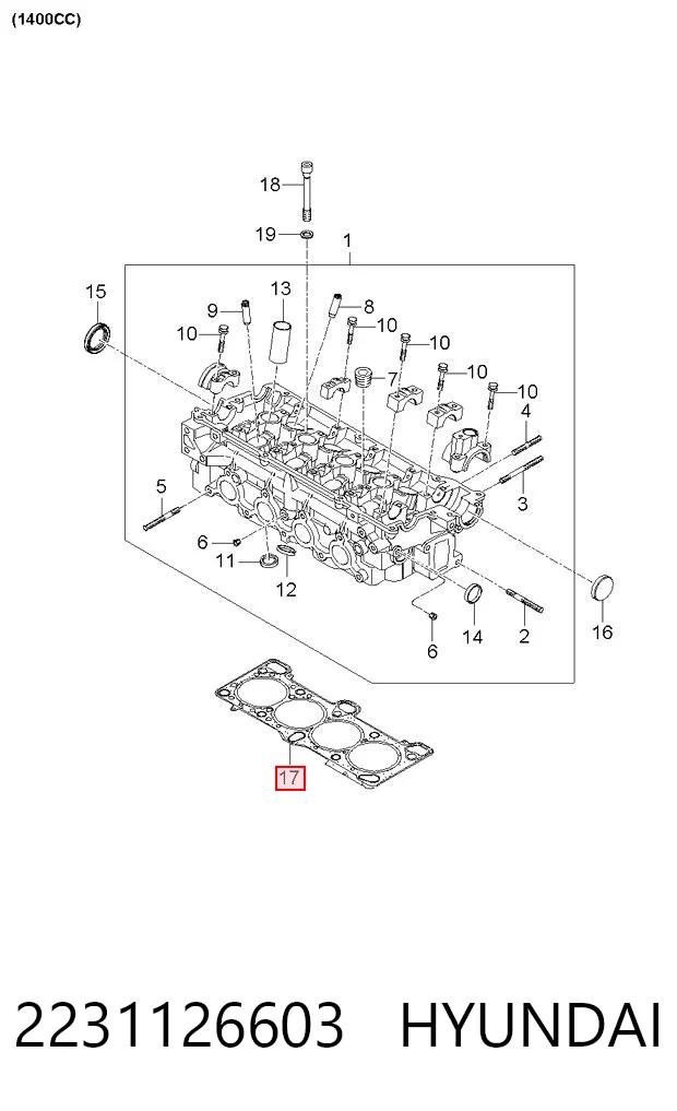 2231126603 Hyundai/Kia