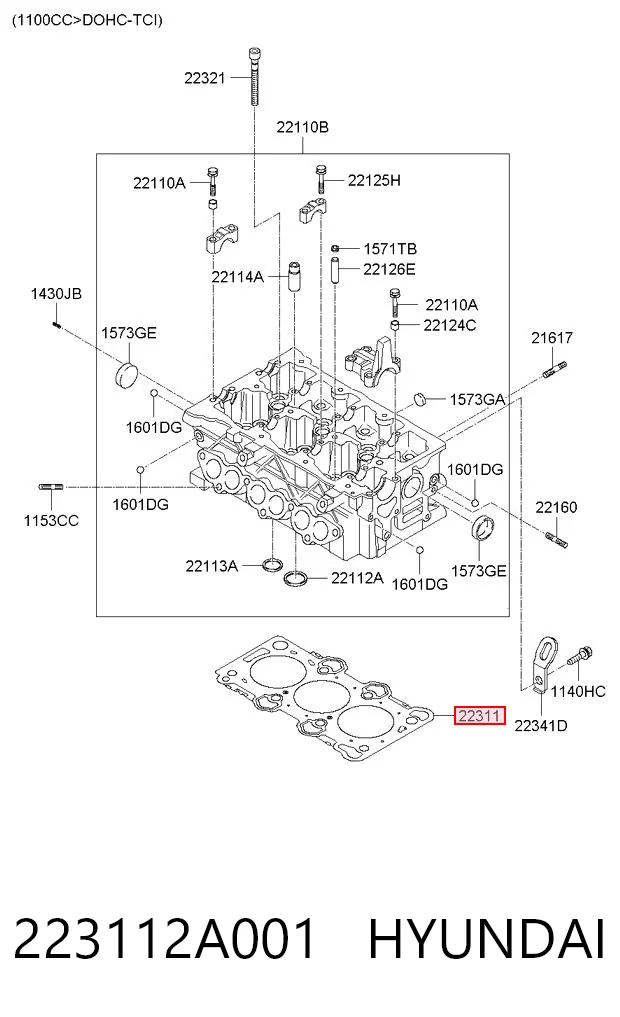 223112A001 Hyundai/Kia