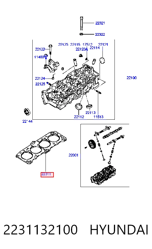 2231132100 Hyundai/Kia