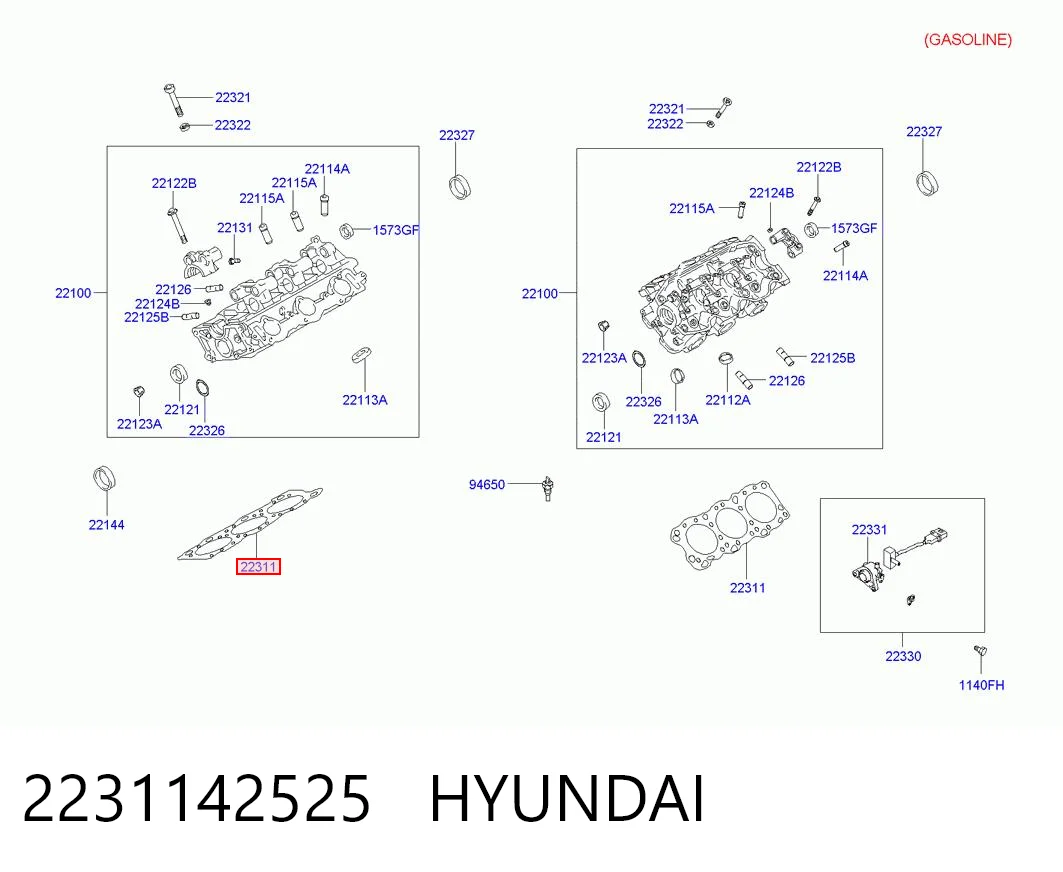 2231142525 Hyundai/Kia