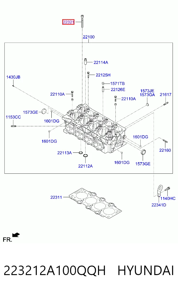 Compre Parafuso de cabeça de motor (CBC) KIA Rio 4