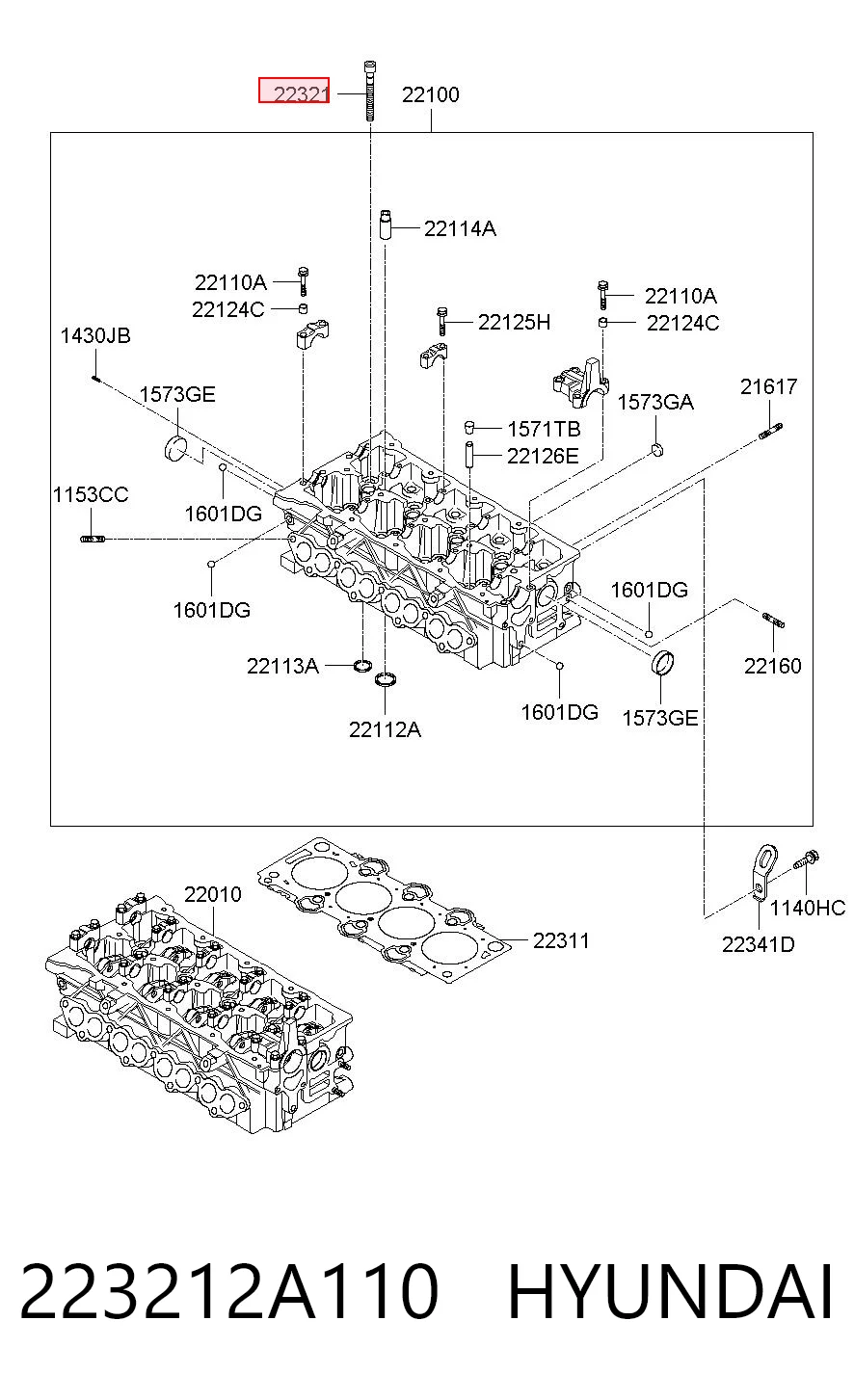 223212A110 Hyundai/Kia