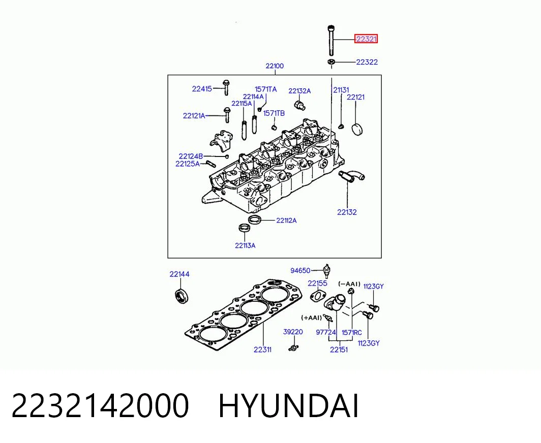 2232142000 Hyundai/Kia