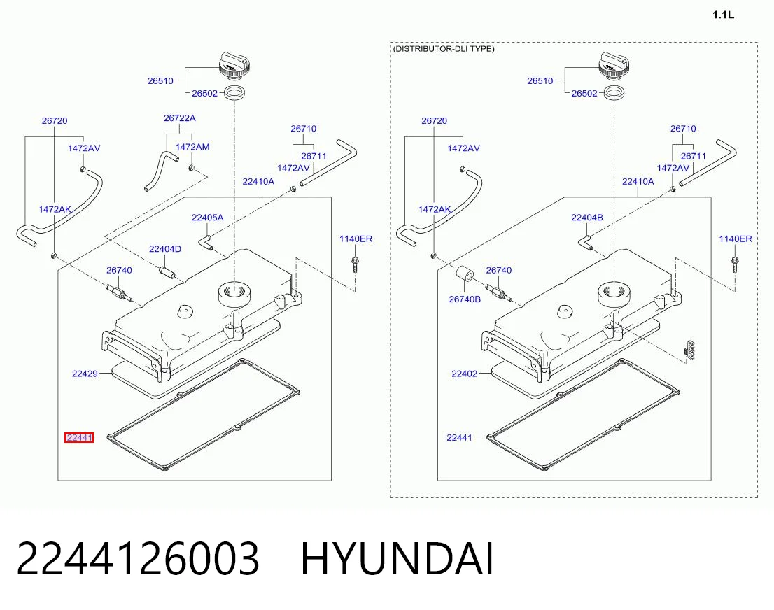 2244126003 Hyundai/Kia