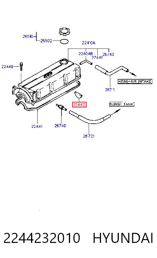 2244232010 Hyundai/Kia