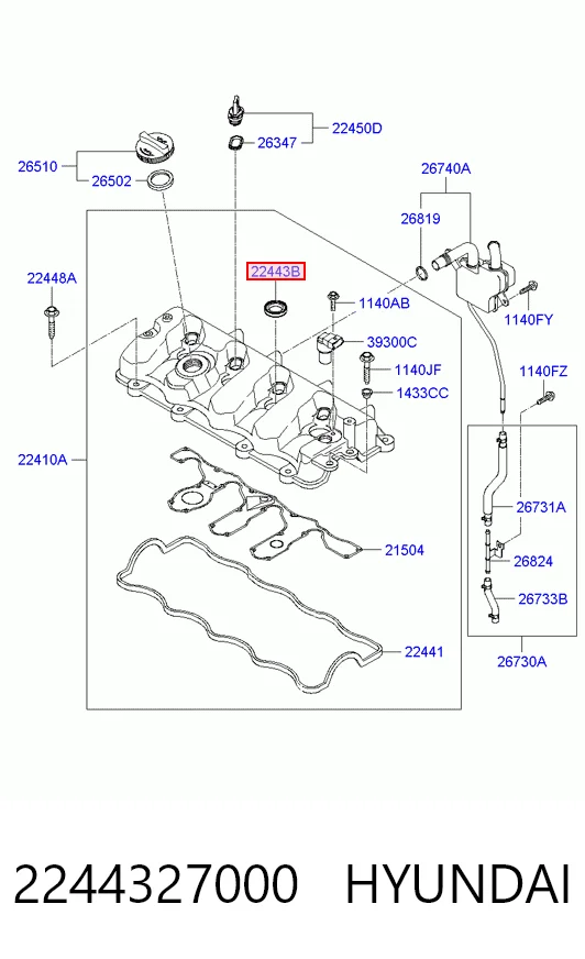2244327000 Hyundai/Kia
