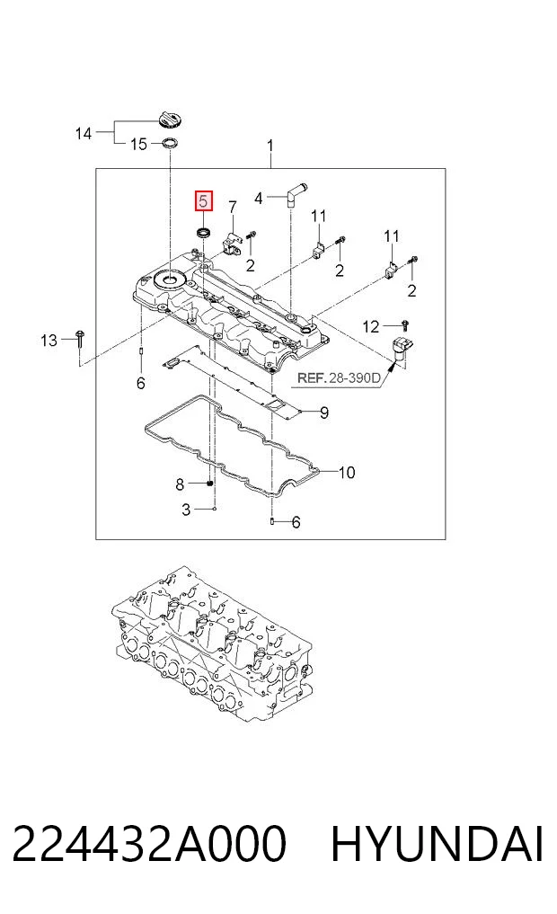 224432A000 Hyundai/Kia