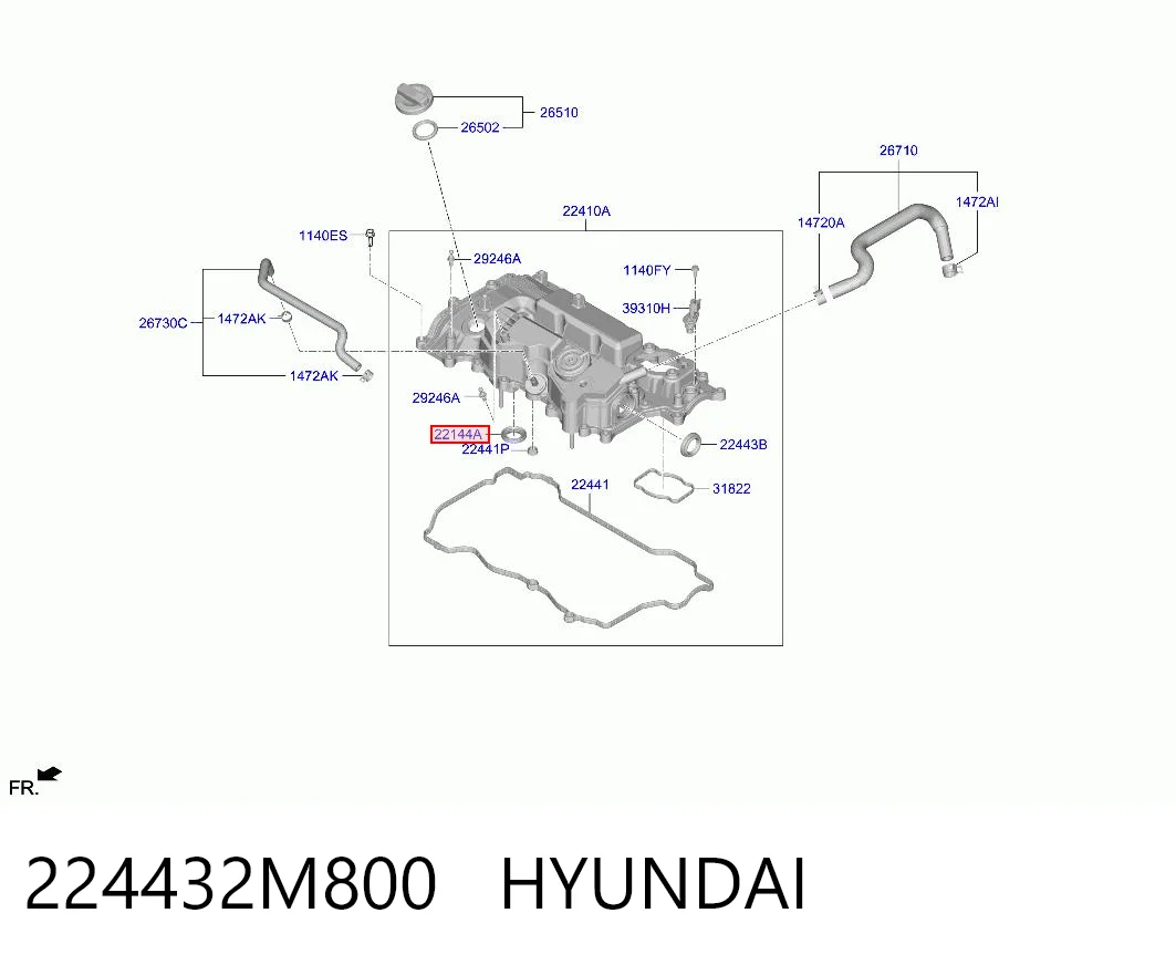 224432M800 Hyundai/Kia 