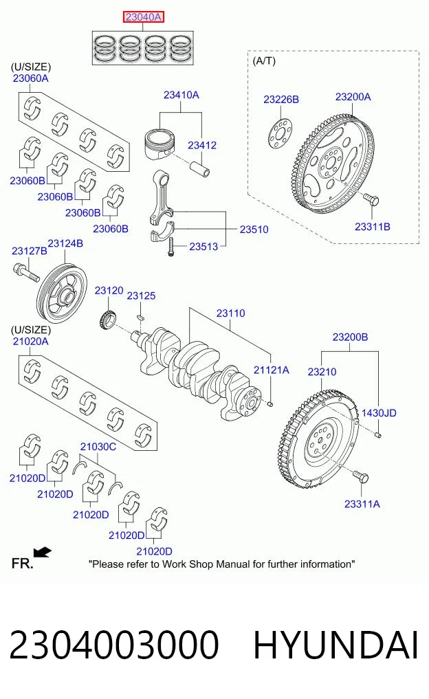 2304003000 Hyundai/Kia