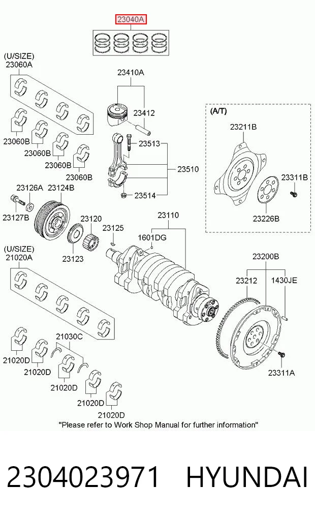 2304023971 Hyundai/Kia