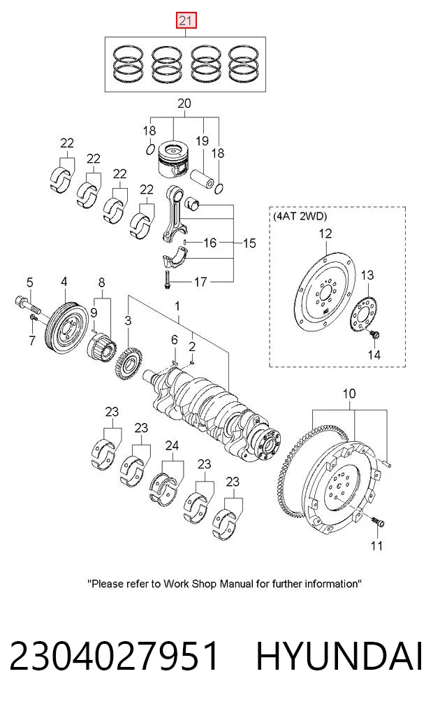 2304027951 Hyundai/Kia