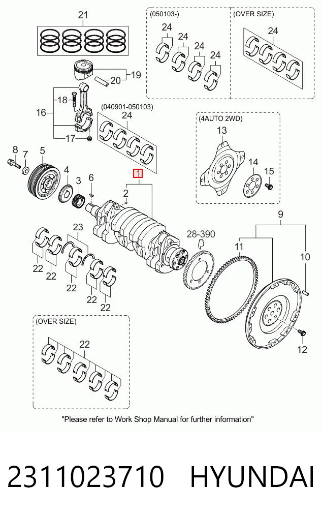 Cambota de motor para Hyundai Coupe II GK