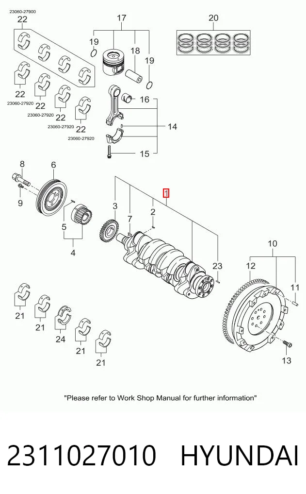 Cambota de motor KIA Carens I FJ