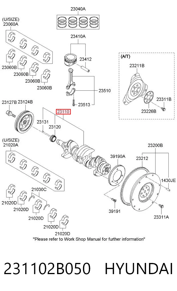 231102B050 Hyundai/Kia