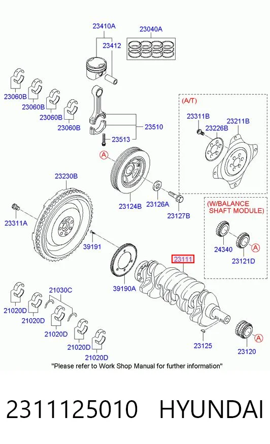 Cambota de motor para KIA Magentis MG