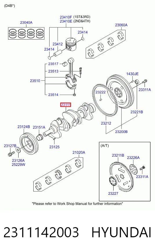 Cambota de motor Hyundai Galloper  JK ao melhor preço