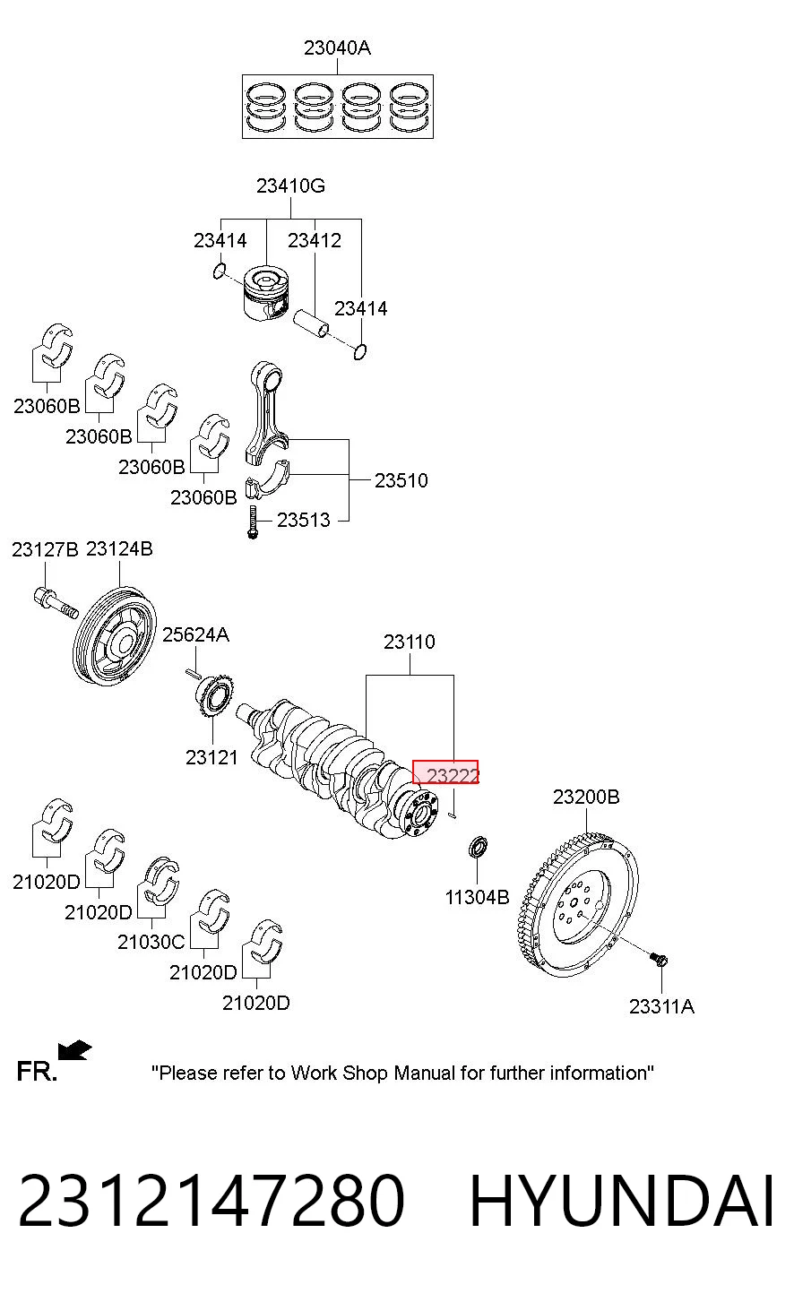 2312147280 Hyundai/Kia