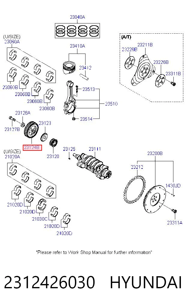 Compre Polia de cambota Hyundai Accent 2