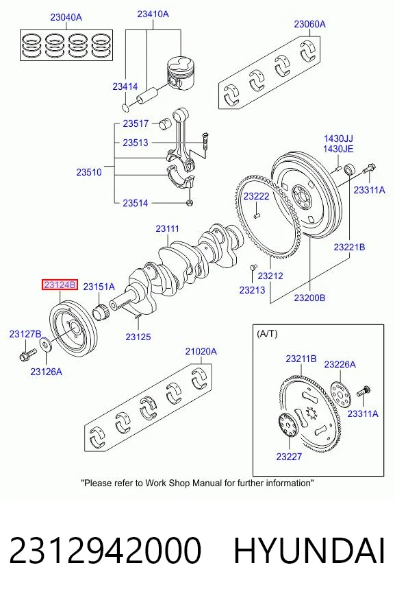 2312942000 Hyundai/Kia