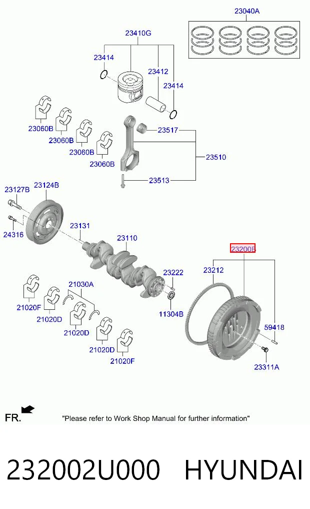 232002U000 Hyundai/Kia