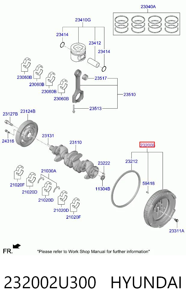232002U300 Hyundai/Kia
