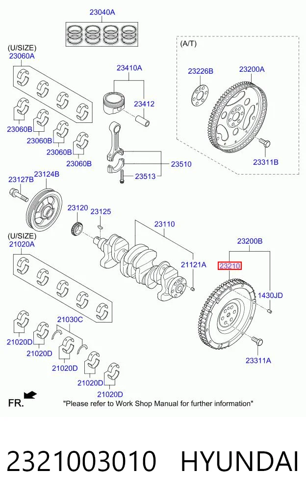2321003010 Hyundai/Kia