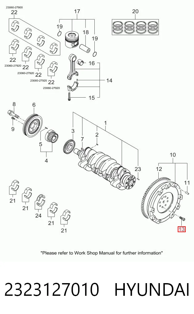 2323127010 Hyundai/Kia