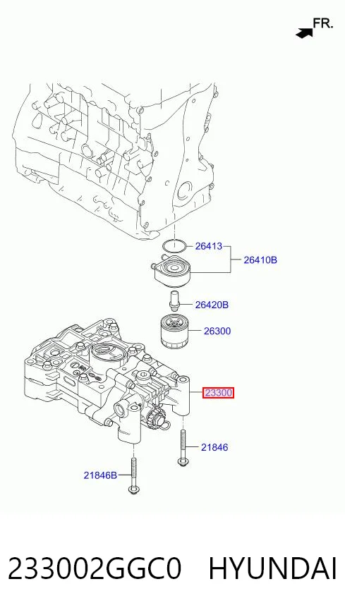 233002GGC0 Hyundai/Kia Árvore de equilibração