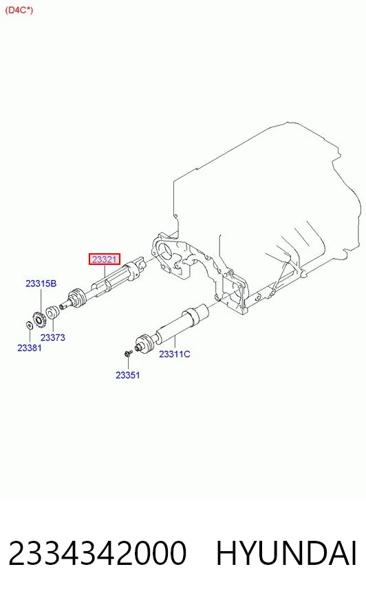 Compre 000000023343420002 Mitsubishi Árvore de equilibração