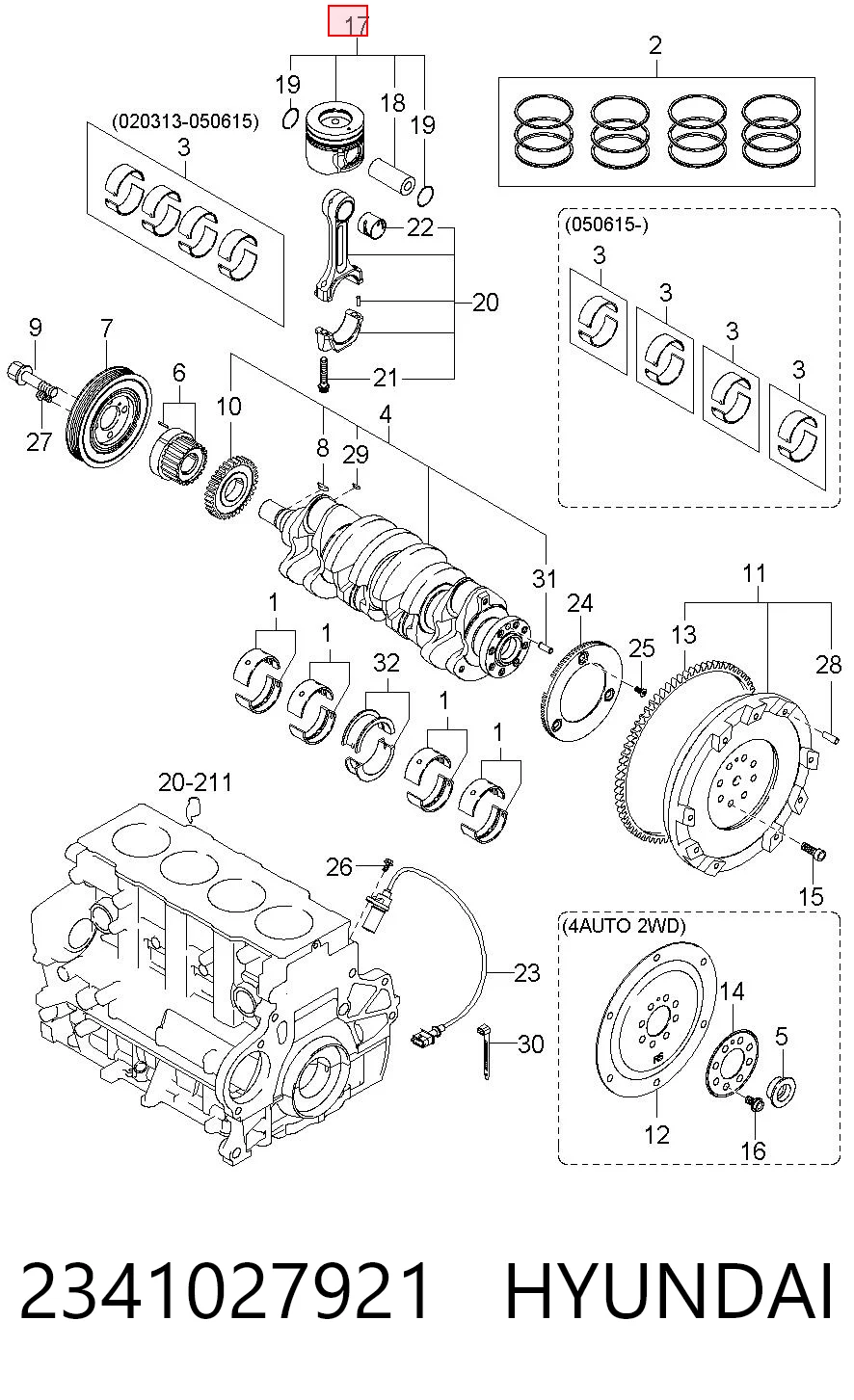 2341027921 Hyundai/Kia