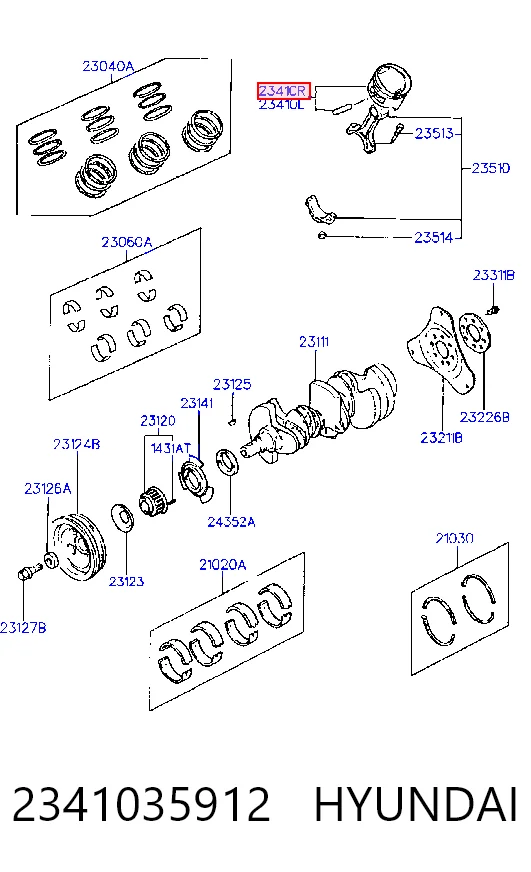 2341035912 Hyundai/Kia