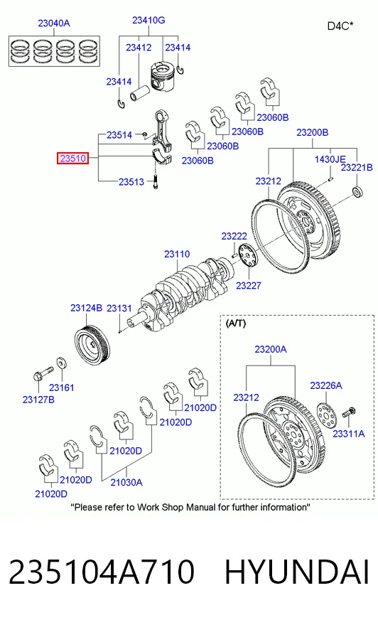 235104A710 Hyundai/Kia