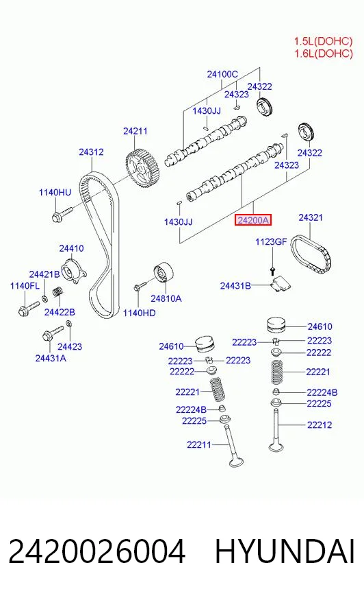 2420026004 Hyundai/Kia