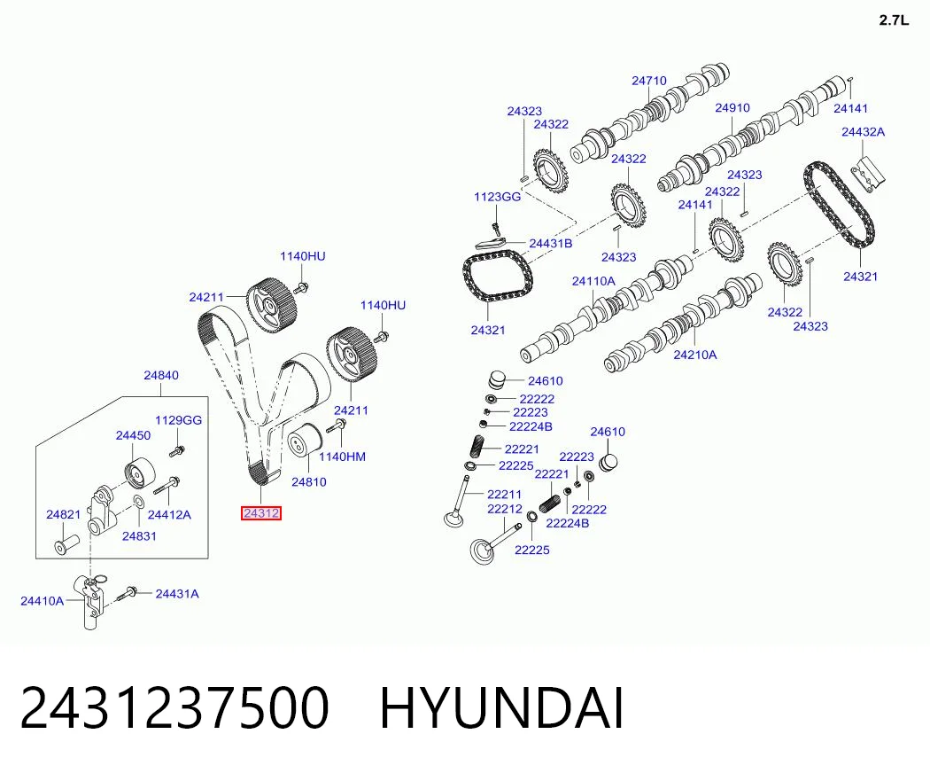 2431237500 Hyundai/Kia