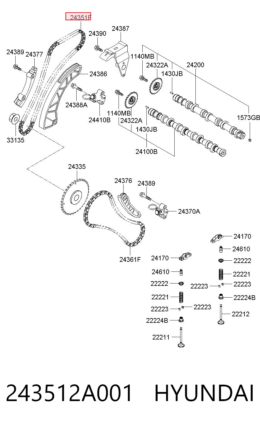 243512A001 Hyundai/Kia