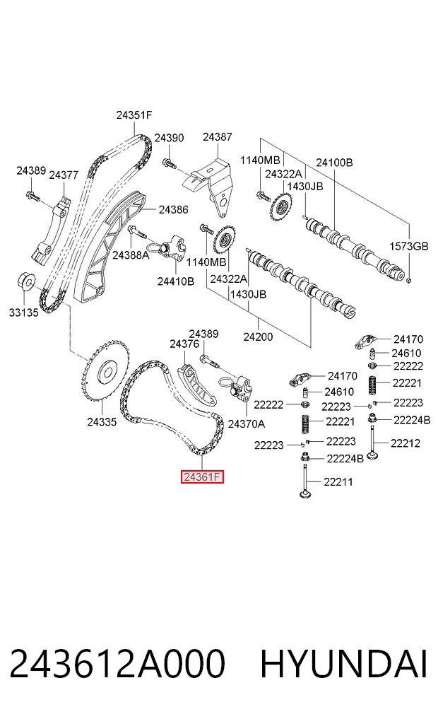 243612A000 Hyundai/Kia