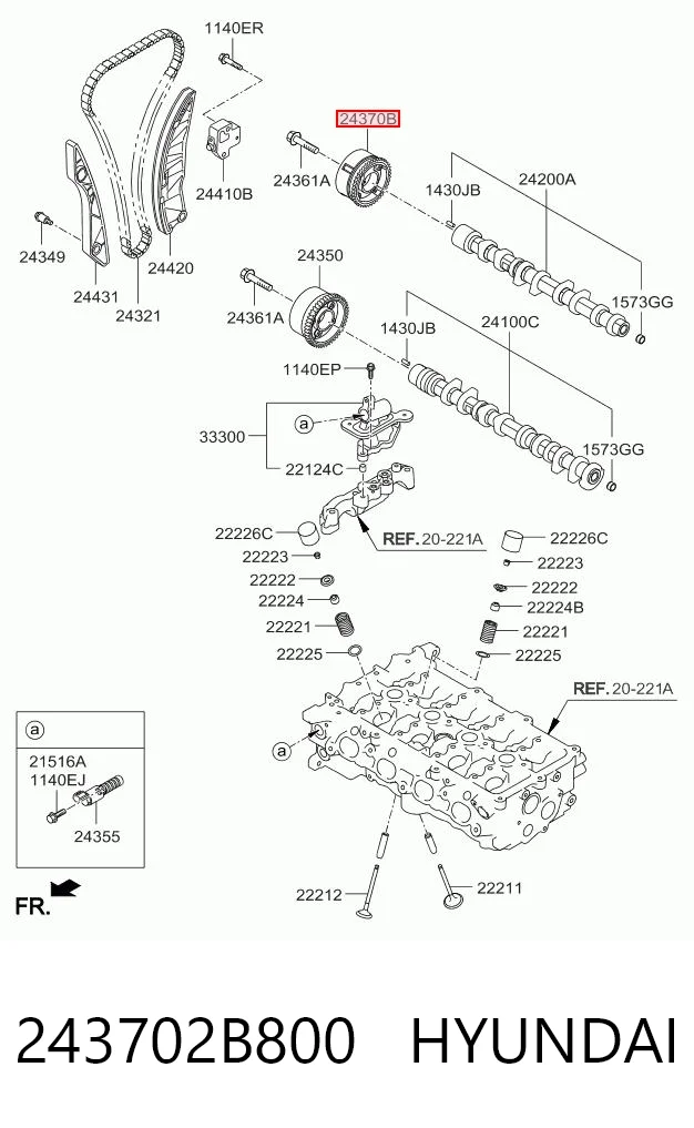 243702B800 Hyundai/Kia