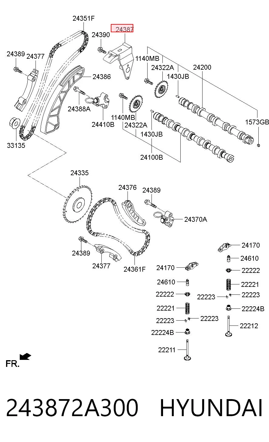 243872A300 Hyundai/Kia