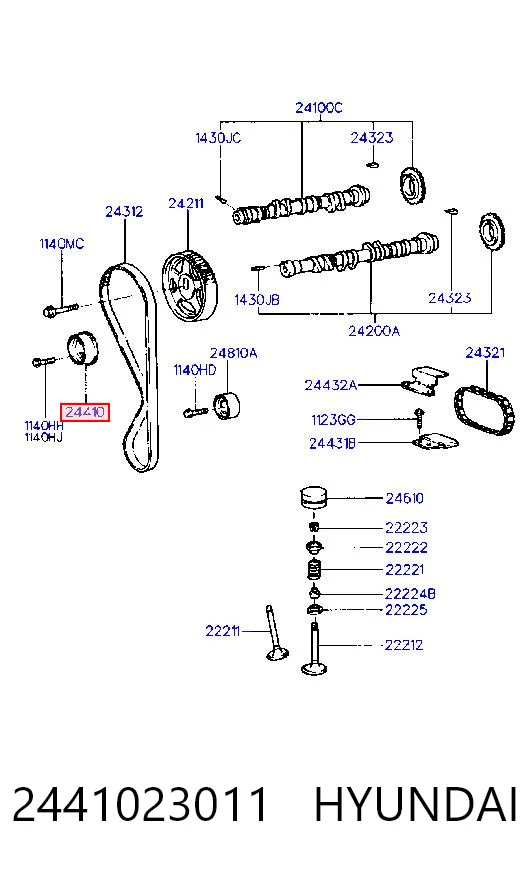 2441023011 Hyundai/Kia
