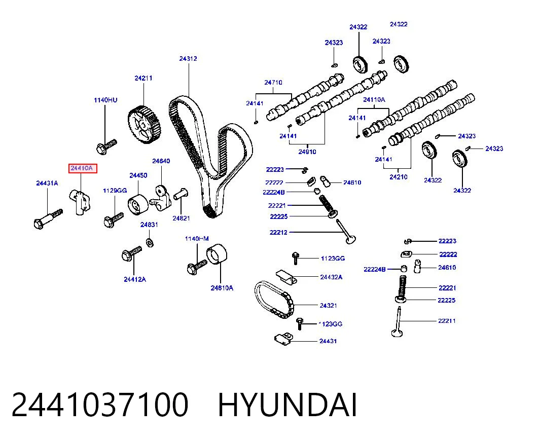 2441037100 Hyundai/Kia