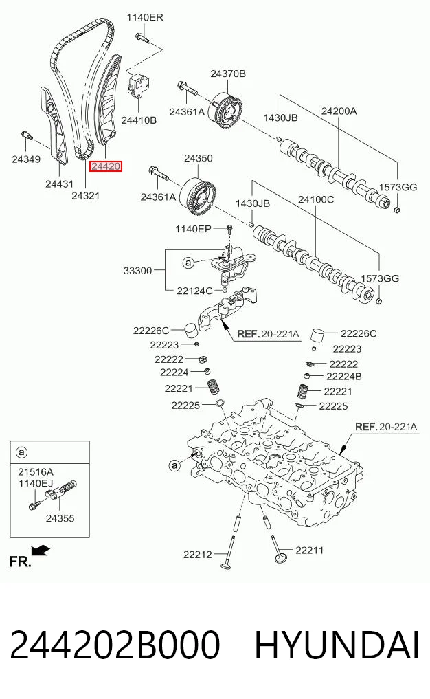 244202B000 Hyundai/Kia