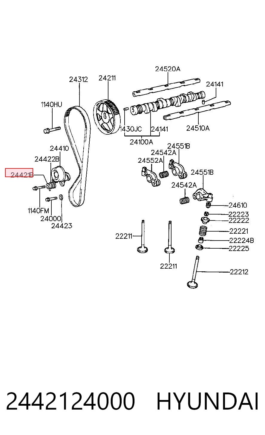 2442124000 Hyundai/Kia